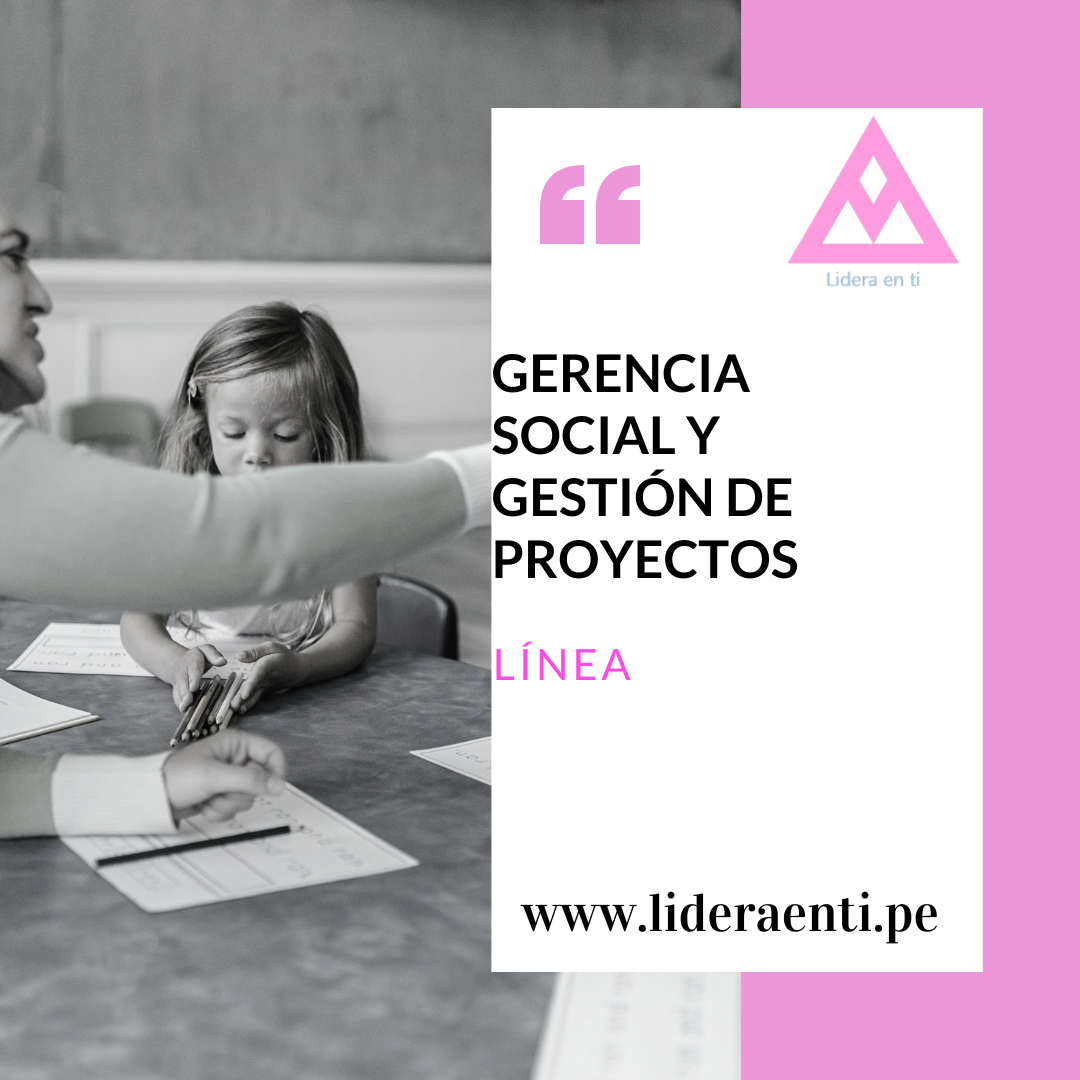 Gerencia social y gestión de proyectos